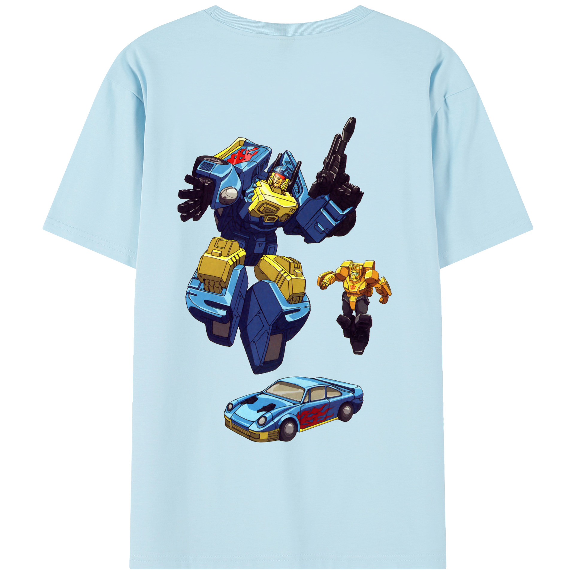 （画像用）  綿100％半袖Tシャツ（背面プリント）